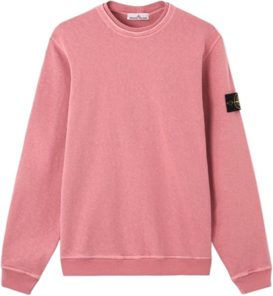 26SS 스톤 아일랜드 스웨터 OLDEFFECTMALFILEFLEECESWEATSHIRTOLEANDERL1S156100034S0060V018G PINK