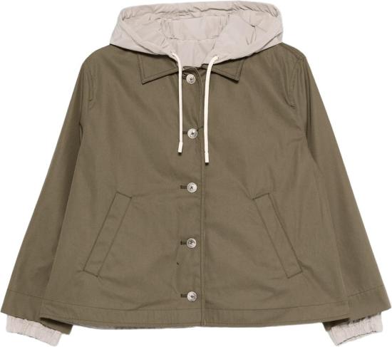 26SS 에르노 코트 REVERSIBLEJACKET1 DONKERGREEN
