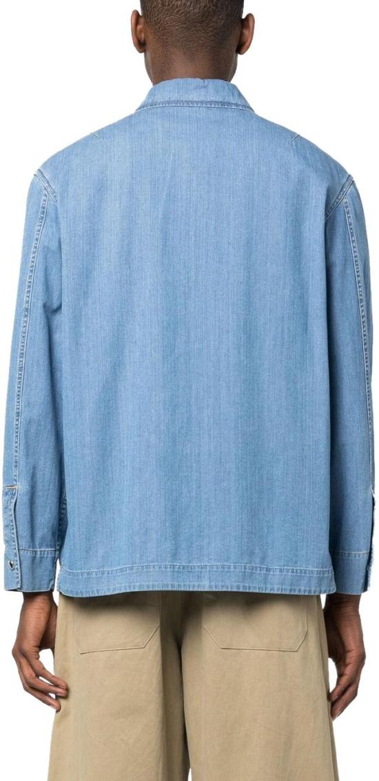  랑방 데님 셔츠 RMSI0004D05722 LICHTBLUE - LANVIN