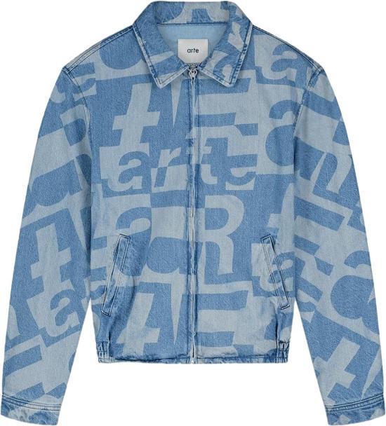 26SS 아르떼 앤트워프 데님 자켓 DENIMALLOVERJACKETRAWDENIM LICHTBLUE