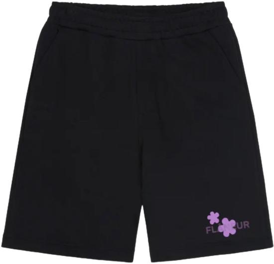 26SS 플라네르 숏팬츠 ORGANICFLOWERSHORTSBLACKPINK