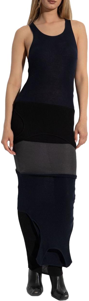 25FW 발렌시아가 업사이드 다운 드레스 831075T33901060 NAVY - BALENCIAGA