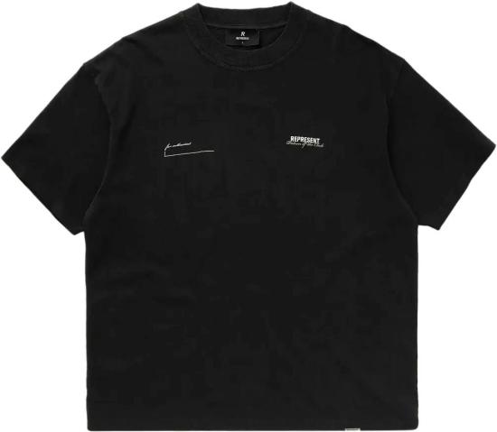 26SS 리프레젠트 탑 PATRONOFTHECLUBTSHIRTBLACK