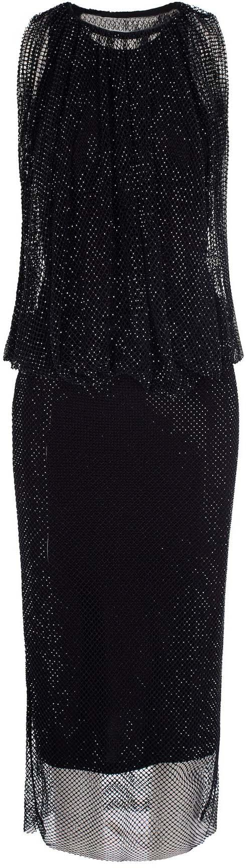 26SS 스포트막스 롱 원피스 2612621071600SPXPAPPA002 BLACK