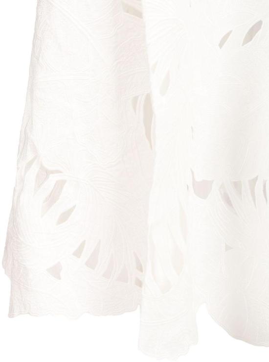 26FW 짐머만 롱 스커트 9048SSS263IVO WHITE - ZIMMERMANN