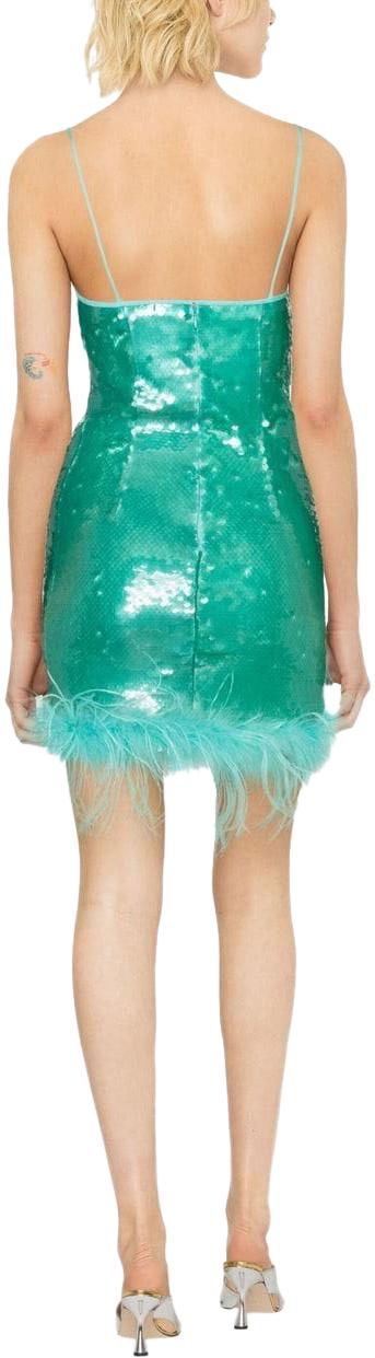  쥬세페 디 모라비토 숏 원피스 PS23288DRP22755 GREEN - GIUSEPPE DI MORABITO