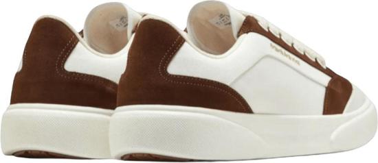 26FW 카사블랑카 스니커즈 CASABLANCASNK02509DELMARSNEAKERSSNEAKERSBROWNDESSIN WHITE - CASABLANCA