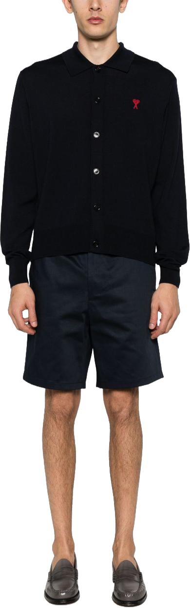 25SS 아미 숏팬츠 HSO303CO01034011 NAVY - AMI