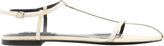 26FW 질샌더 샌들 J15WP0081P4864270 WHITE
