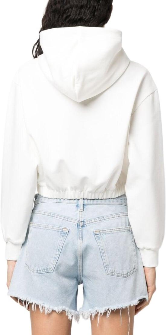  듀베티카 후드 티셔츠 VDHD20231K0001TORINELLAIVS WHITE - DUVETICA