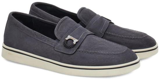 26SS 살바토레 페라가모 로퍼 02A374789131004 GREY - SALVATORE FERRAGAMO