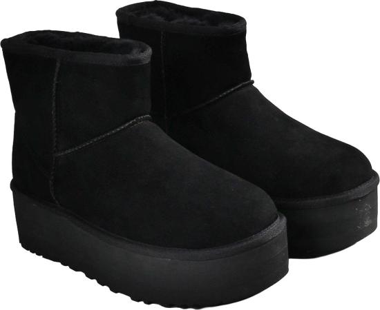 26FW 어그 부츠 CLASSICMINIPLATFORMUGGBLACK12872202 - UGG