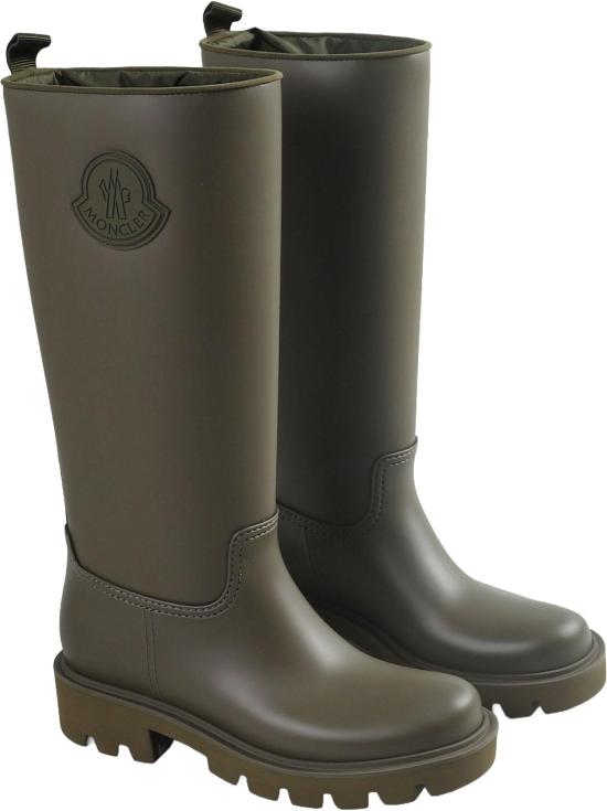 25FW 몽클레어 부츠 MONCLERKICKSTREAMHIGHRAINBOOTSARMYGREEN DONKERGREEN - MONCLER