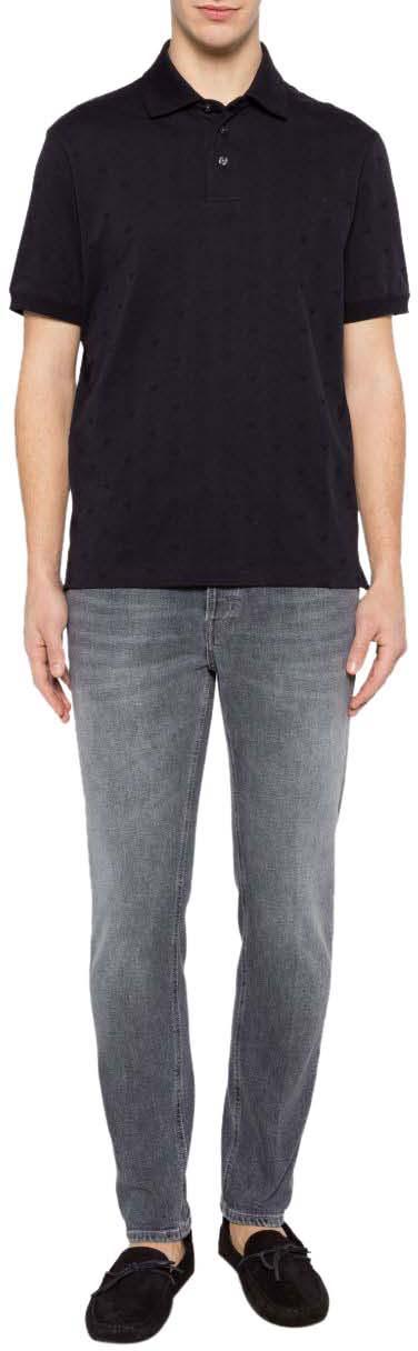 26SS 엠포리오 아르마니 폴로 티셔츠 EM004912AF10762FB469 NAVY - EMPORIO ARMANI