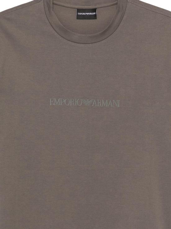 26SS 엠포리오 아르마니 탑 EM004583AF13669M8361 TAUPE - EMPORIO ARMANI