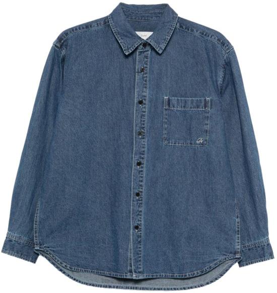 26SS 던스트 블라우스 UDSH6A102B2 BLUE