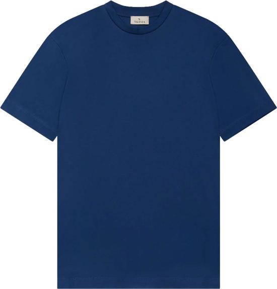 26FW Valenza 반팔 티셔츠 INTERLOCKSUPIMATEEBLUE NAVY