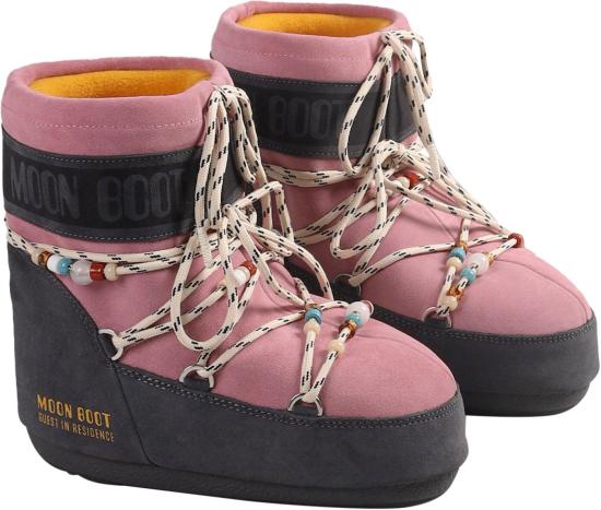 25FW 문부츠 부츠 XGUESTINRESIDENCEICONLOWSUEDEBEADS DIVERS - MOON BOOT