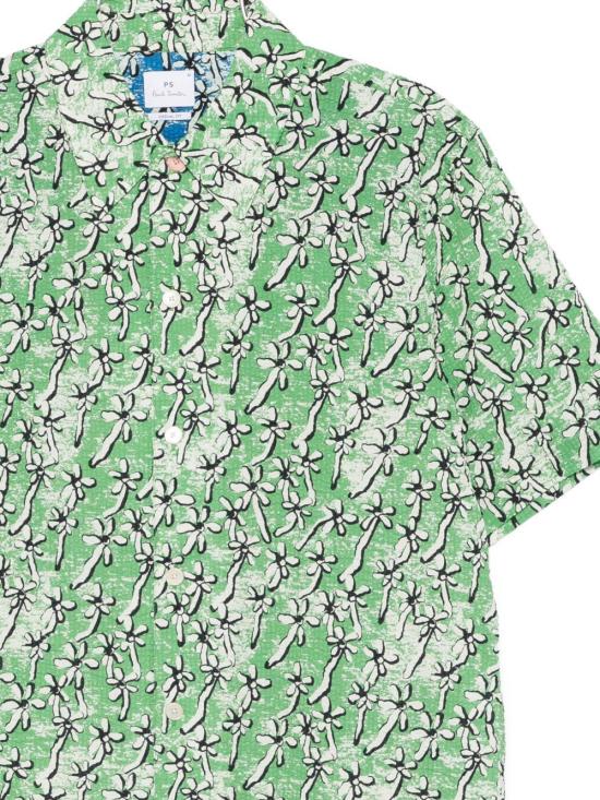 26SS 폴 스미스 셔츠 M2R896ZV2265633 LIME - PAUL SMITH