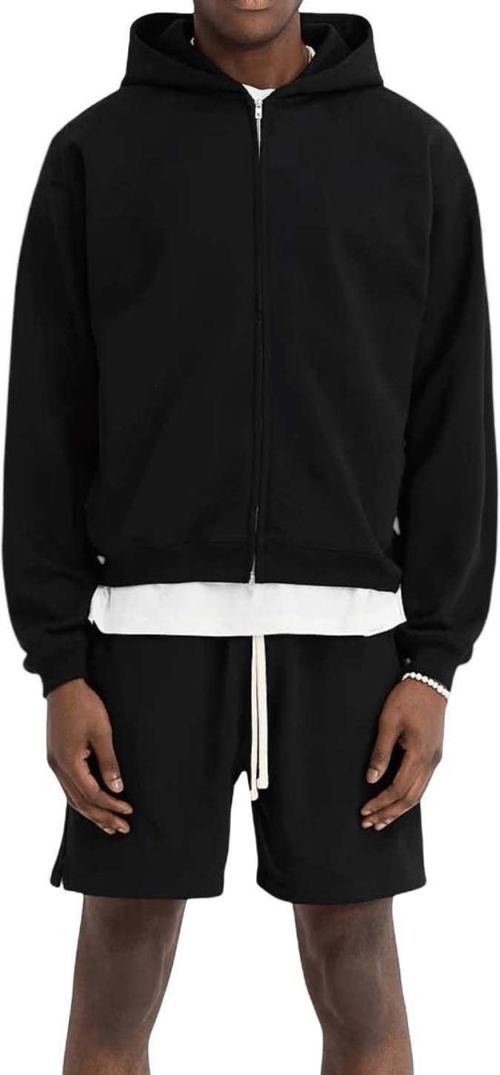 26FW 리프레젠트 후드 티셔츠 REPRESENTINM414001INITIALBOXYOVERSIZEDZIPTHROUGHHOODIEZIPTHROUGHSWEATERSBLACK - REPRESENT