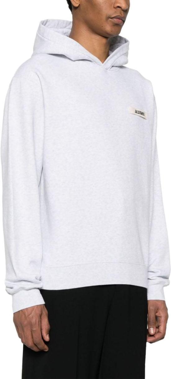 26FW 자크뮈스 그로그랭 후드 티셔츠 HOM00247AJ00126950 LICHTGREY - JACQUEMUS