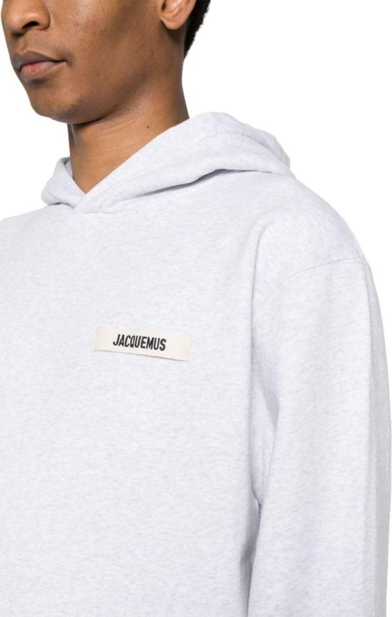 26FW 자크뮈스 그로그랭 후드 티셔츠 HOM00247AJ00126950 LICHTGREY - JACQUEMUS