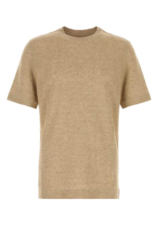 26SS 에르메네질도제냐 반팔 티셔츠 RUH352A3H776 N02 Beige o Tan