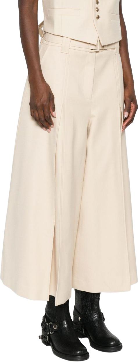 25FW 짐머만 팔라초 팬츠 4742PF251CRM WHITE - ZIMMERMANN