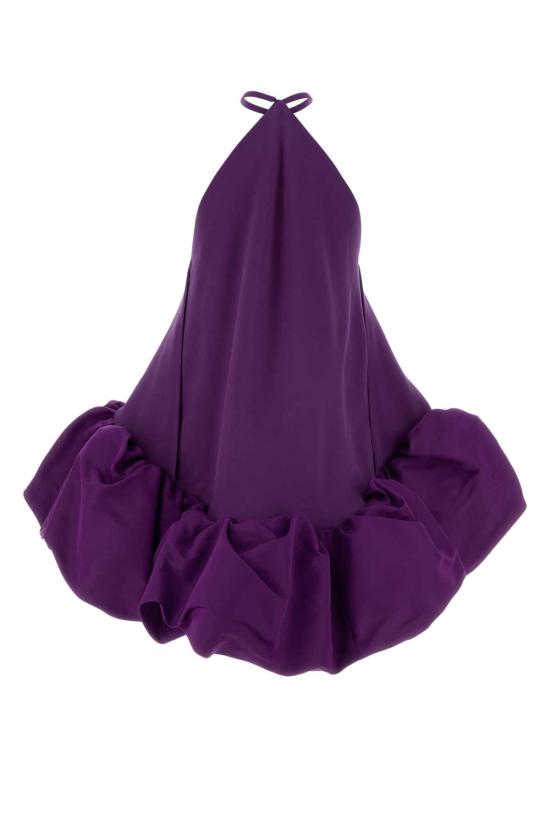 26SS 발렌시아가 숏 원피스 872254TUT14 5210 Purple - BALENCIAGA