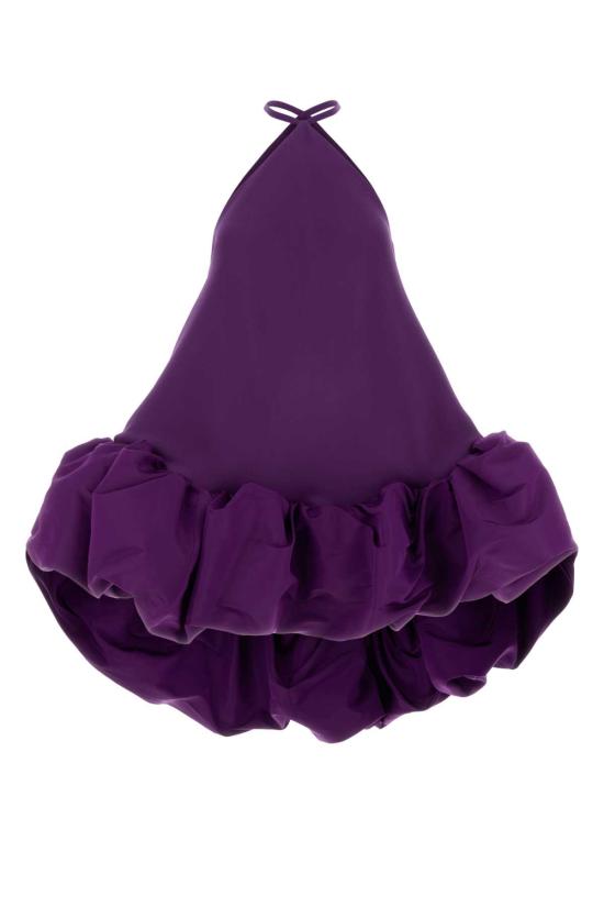 26SS 발렌시아가 숏 원피스 872254TUT14 5210 Purple