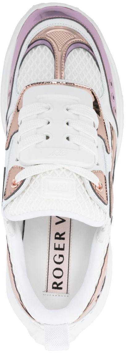 25SS 로저비비에 스니커즈 RVW75640850U9H1V19 WHITE - ROGER VIVIER