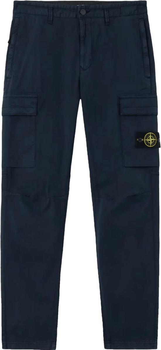 26SS 스톤 아일랜드 팬츠 STRETCHORGANICCOTTONTWILLTROUSERSNAVYBLUEL1S153100032S0A10V0020