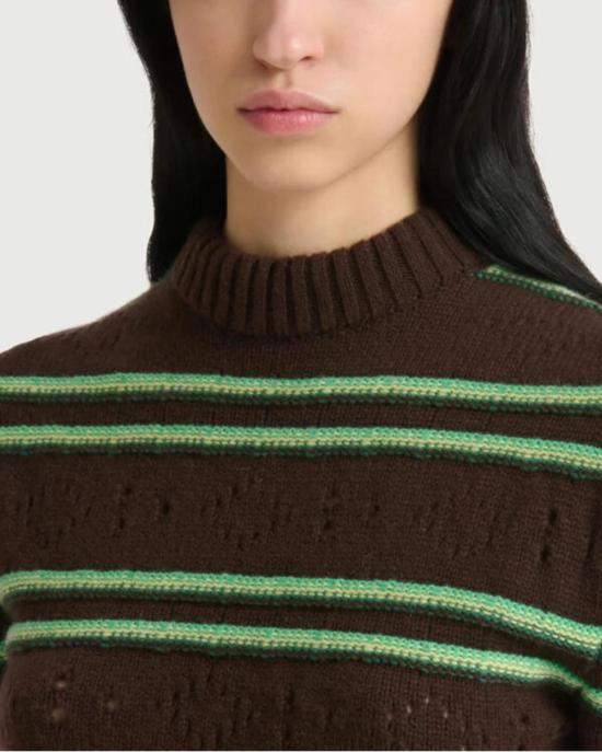  마르니 스웨터 GCMD0663EQUFX330STM96 BROWN - MARNI