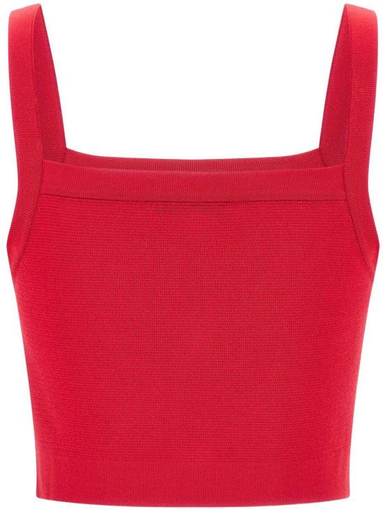 26SS 발망 민소매 티셔츠 GF1AA415KJ434PK RED - BALMAIN