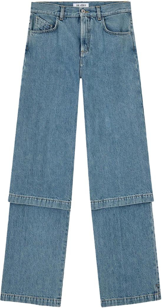 26SS 디 아티코 데님 팬츠 THEATTICOSTRAIGHTJEANS260WCP00294DDD116AASKYBLUE