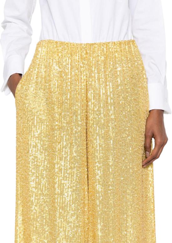  노마카말리 팔라초 팬츠 ST1257SQ212834 GOLD - NORMA KAMALI