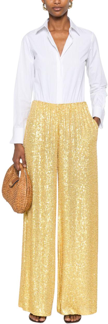  노마카말리 팔라초 팬츠 ST1257SQ212834 GOLD - NORMA KAMALI