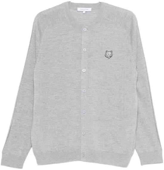 26SS 메종키츠네 스웨터 QM00500KT1181H150 LICHTGREY