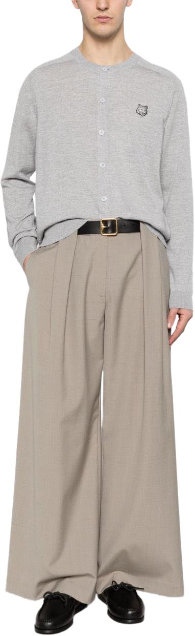 26SS 메종키츠네 스웨터 QM00500KT1181H150 LICHTGREY - MAISON KITSUNE