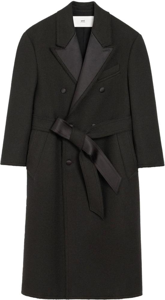 25FW 아미 트렌치 코트 LONGCOATDARKGREY DONKERGREY