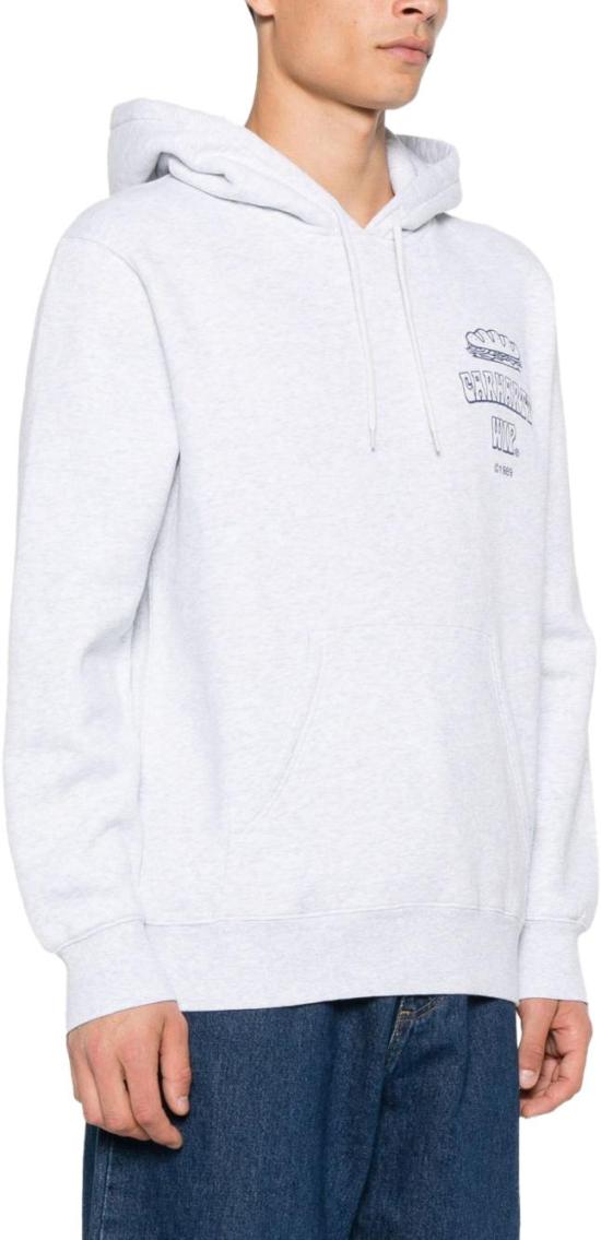 25FW 칼하트 후드 티셔츠 I0352771V1XX LICHTGREY - CARHARTT