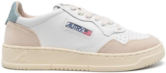 25SS 오트리 메달리스트 로우 레더 스니커즈 AULWLS79 WHITE