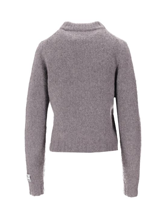 25FW BB WALLACE 스웨터 K27 DAVID GG GREY MELANGE - OTHER BRANDS