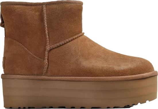 26FW 어그 부츠 CLASSICMINIPLATFORMUGGLIGHTBROWN12872201 BEIGE