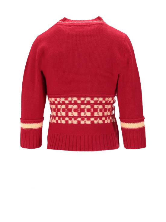 25FW BB WALLACE 스웨터 K17 RILEY RY RED YELLOW - OTHER BRANDS