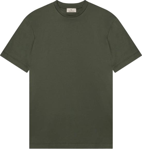 26FW Valenza 반팔 티셔츠 INTERLOCKSUPIMATEEGREEN DONKERGREEN