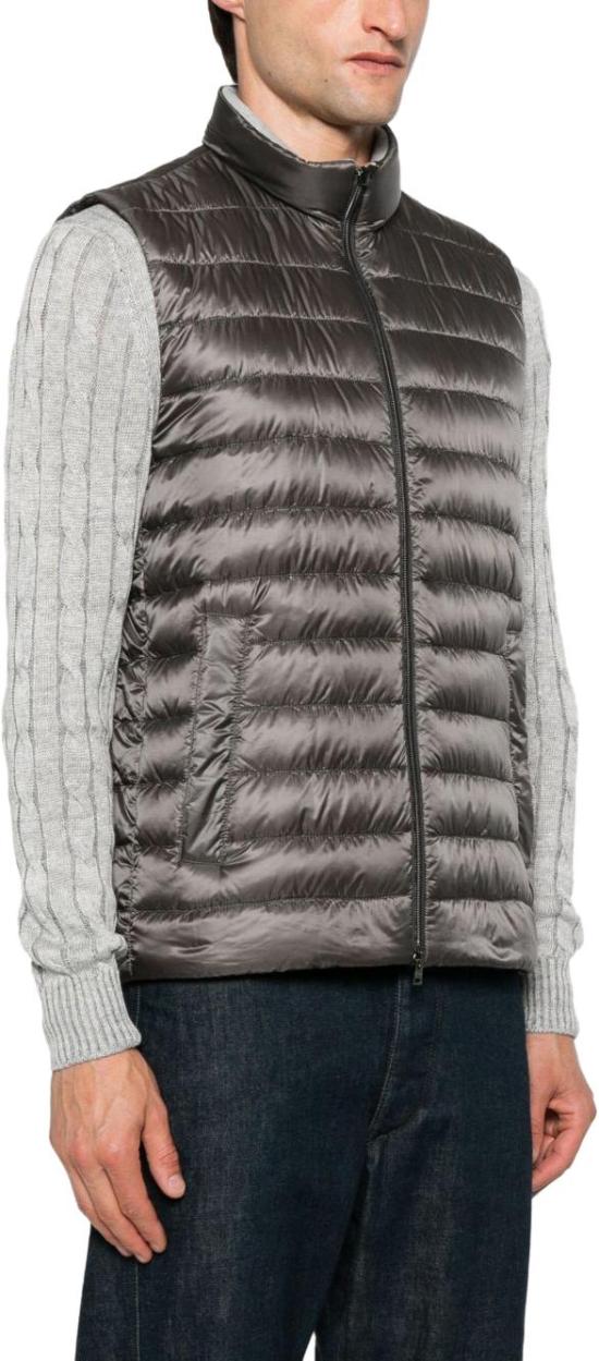 25FW 에르노 패딩 조끼 PI00103UR12020Z9478 DONKERGREY - HERNO