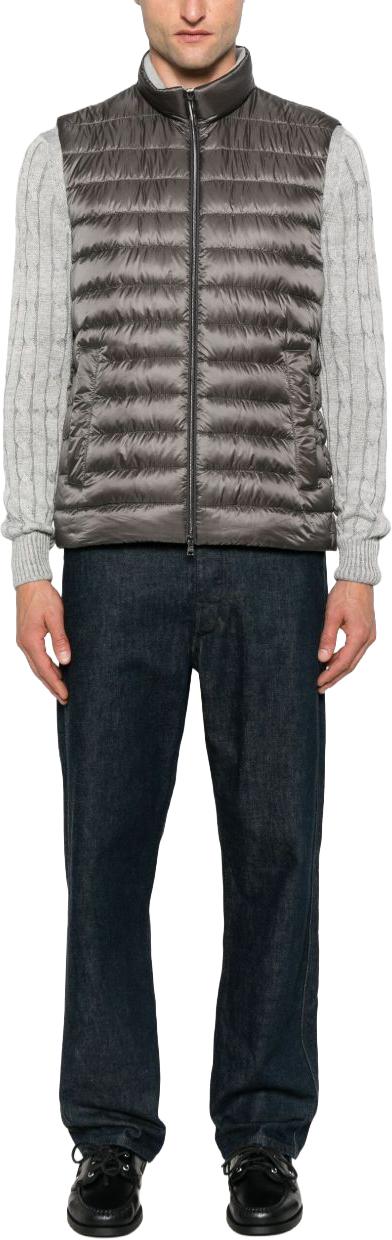25FW 에르노 패딩 조끼 PI00103UR12020Z9478 DONKERGREY - HERNO