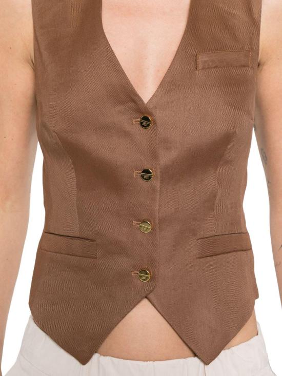 26SS 엘리자베타프랜치 의류 GL00862E2600 BROWN - ELISABETTA FRANCHI