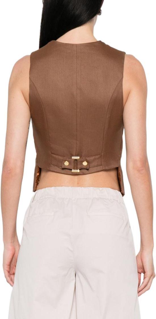 26SS 엘리자베타프랜치 의류 GL00862E2600 BROWN - ELISABETTA FRANCHI